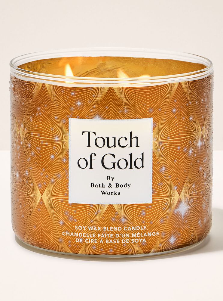Touch of Gold 3-Wick Candle 3-Wick Candle