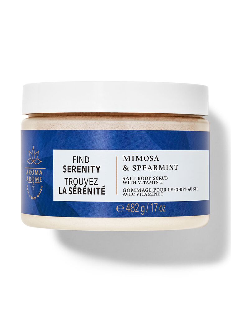 Mimosa Spearmint Salt Body Scrub 浴鹽身體磨砂