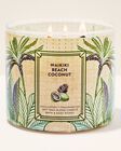 Waikiki Beach Coconut 3-Wick Candle image number null