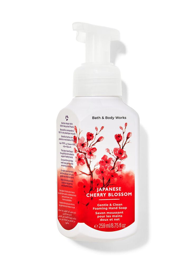 Japanese Cherry Blossom Gentle & Clean Foaming Hand Soap Gentle & Clean Foaming Hand Soap