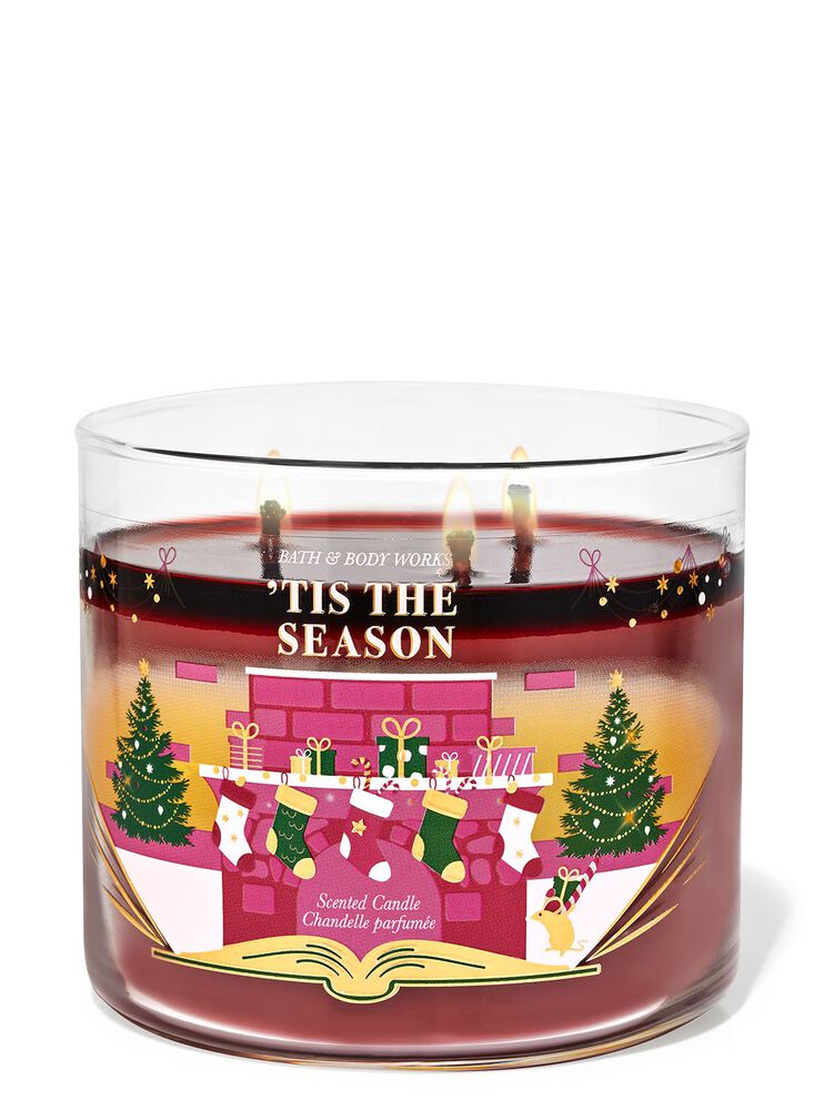 Tis The Season 3-Wick Candle 三芯蠟燭