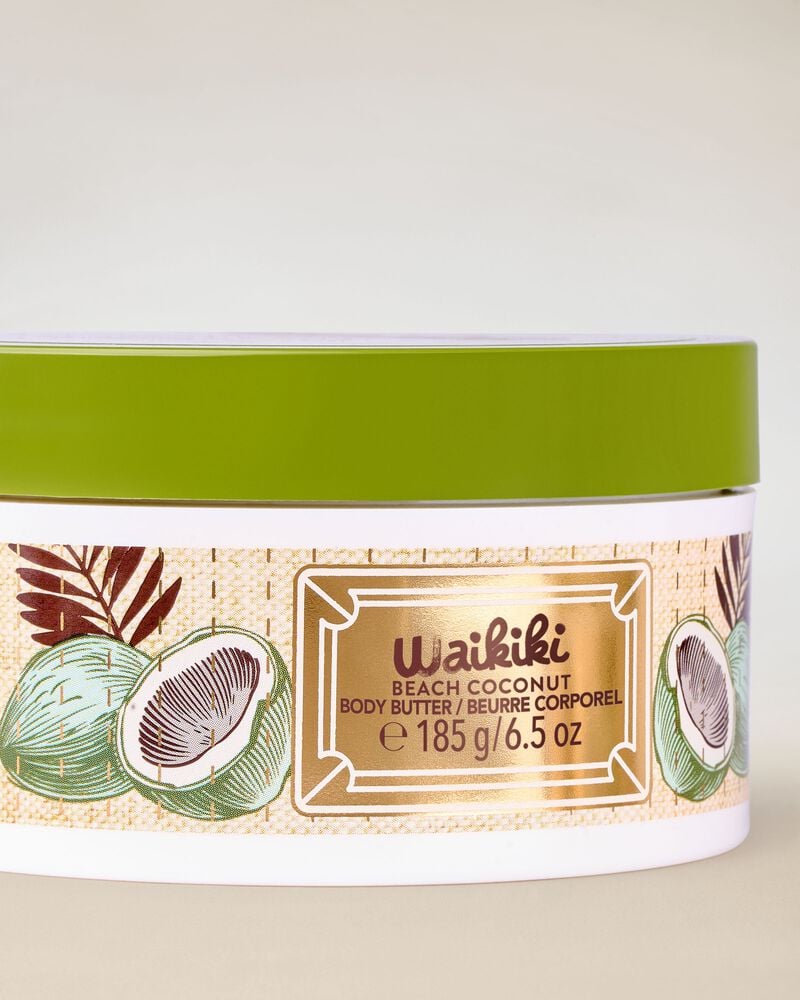 Waikiki Beach Coconut Body Butter 潤膚慕斯霜