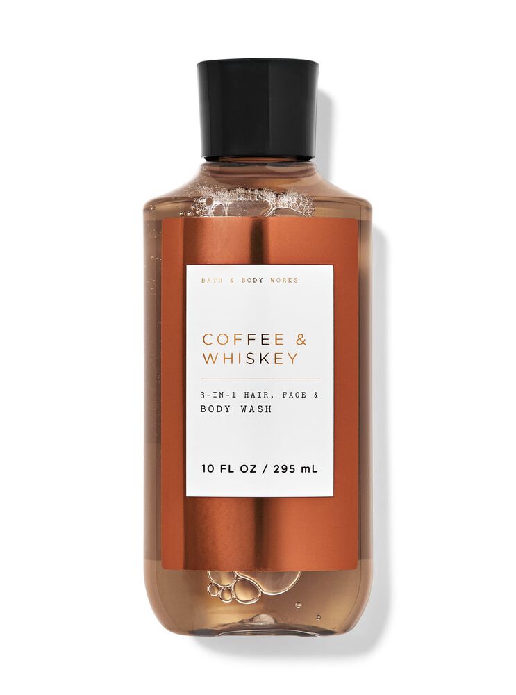 Coffee & Whiskey 3-in-1 Hair, Face & Body Wash 三合一沐浴露
