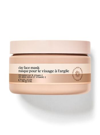Clay Face Mask With Kaolin Clay + Bentonite Clay + Vitamin E 面膜