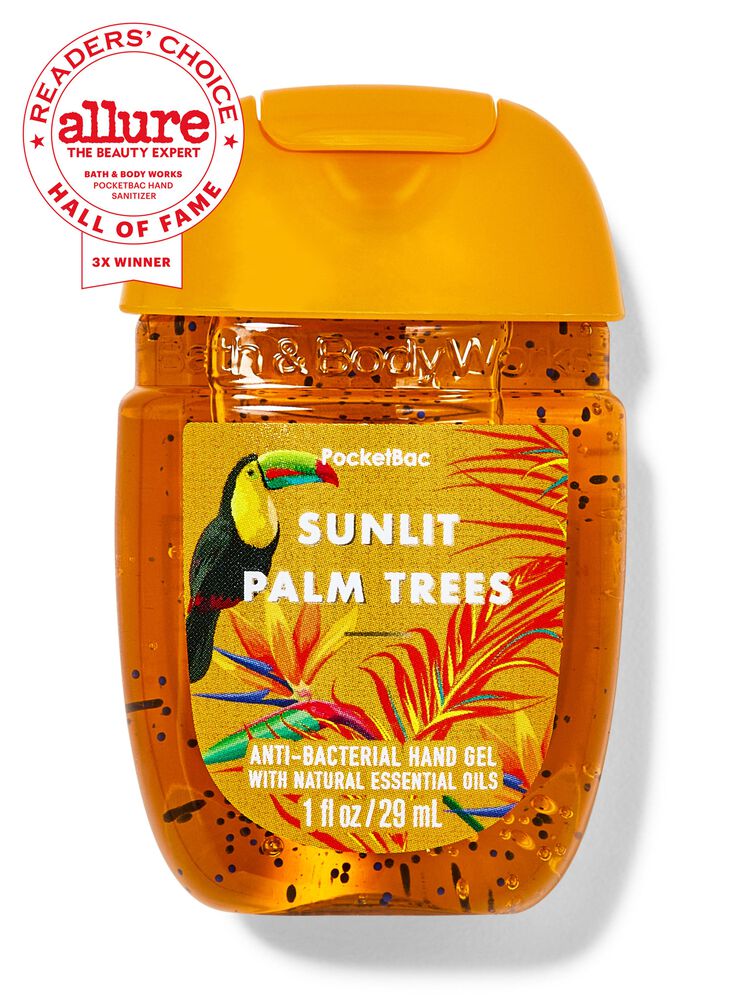 Sunlit Palm Trees PocketBac Hand Sanitizer PocketBac潔手凝膠