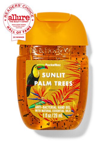 Sunlit Palm Trees PocketBac Hand Sanitizer PocketBac潔手凝膠