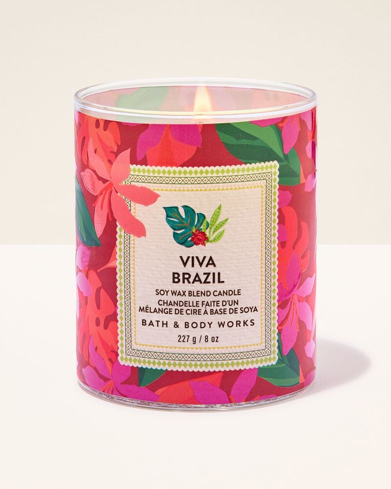 Viva Brazil Single Wick Candle Single Wick Candle