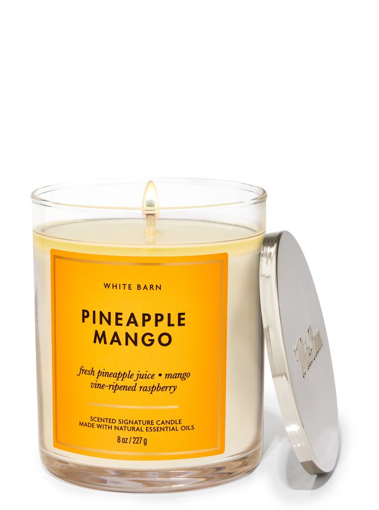 Pineapple Mango Signature Single Wick Candle 招牌單芯蠟燭