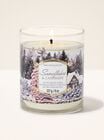 Snowflakes & Cashmere Single Wick Candle image number null