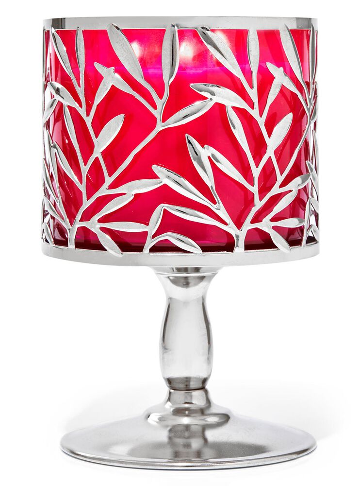 Vine Leaf Pedestal 3-Wick Candle Holder 三芯蠟燭臺