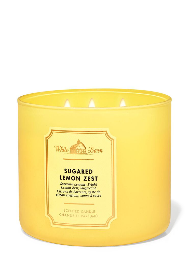 Sugared Lemon Zest 3-Wick Candle 三芯蠟燭