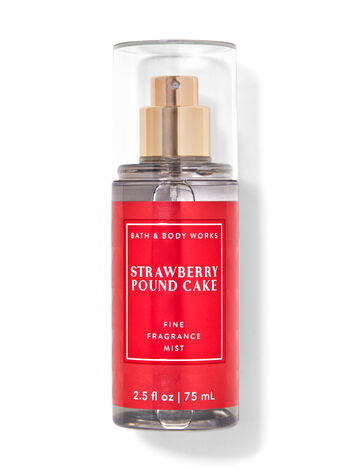 Strawberry Pound Cake Travel Size Fine Fragrance Mist Travel Size Fine Fragrance Mist
