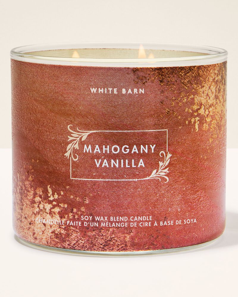 Mahogany Vanilla 3-Wick Candle 三芯蠟燭