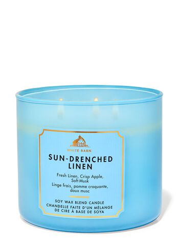 Sun-Drenched Linen 3-Wick Candle 三芯蠟燭