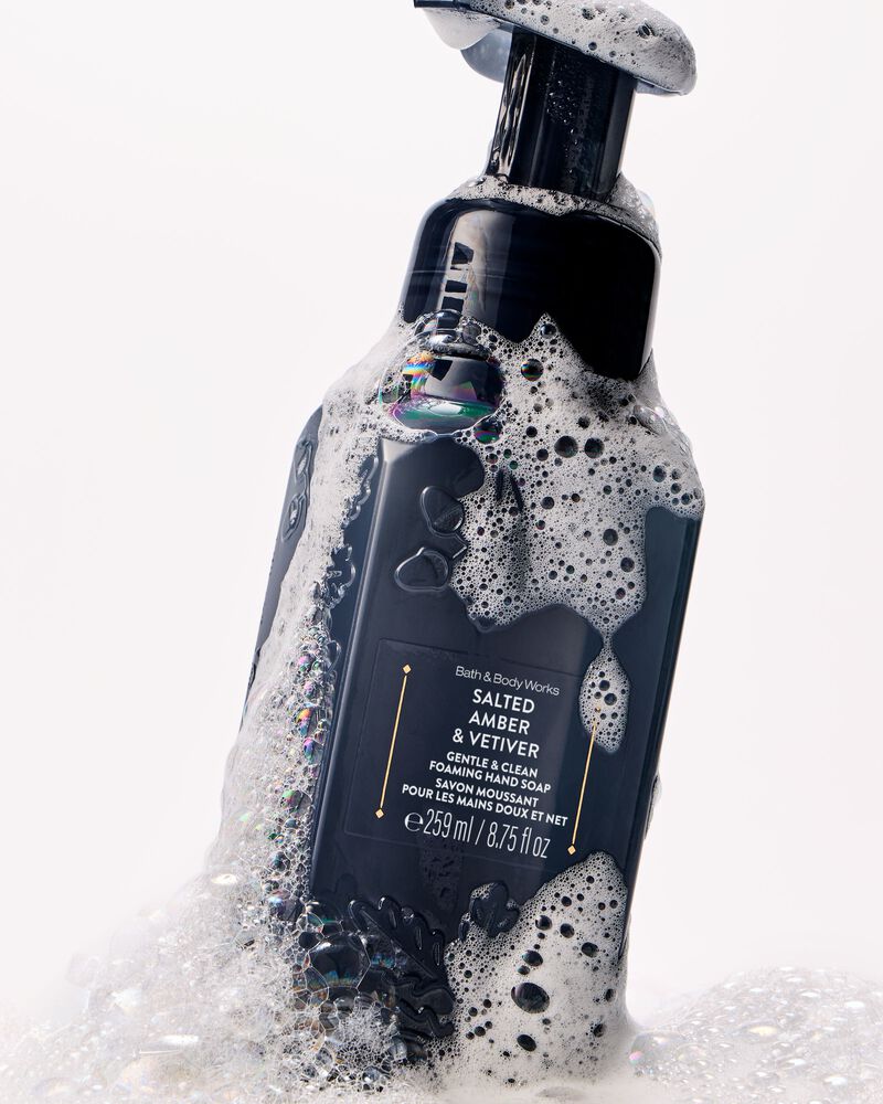 Salted Amber & Vetiver Gentle & Clean Foaming Hand Soap Gentle & Clean Foaming Hand Soap