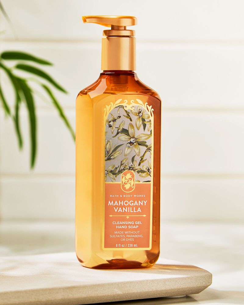 Mahogany Vanilla Cleansing Gel Hand Soap 凝膠洗手液