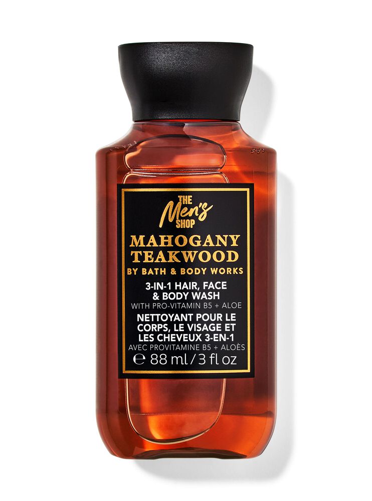 Mahogany Teakwood Travel Size Body Wash 旅行裝沐浴露