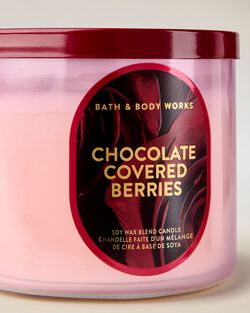 Chocolate Covered Berries 3-Wick Candle image number null