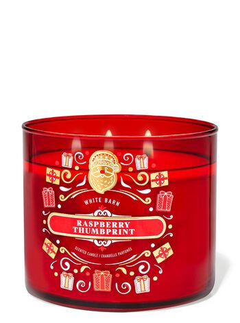 Raspberry Thumbprint 3-Wick Candle 三芯蠟燭