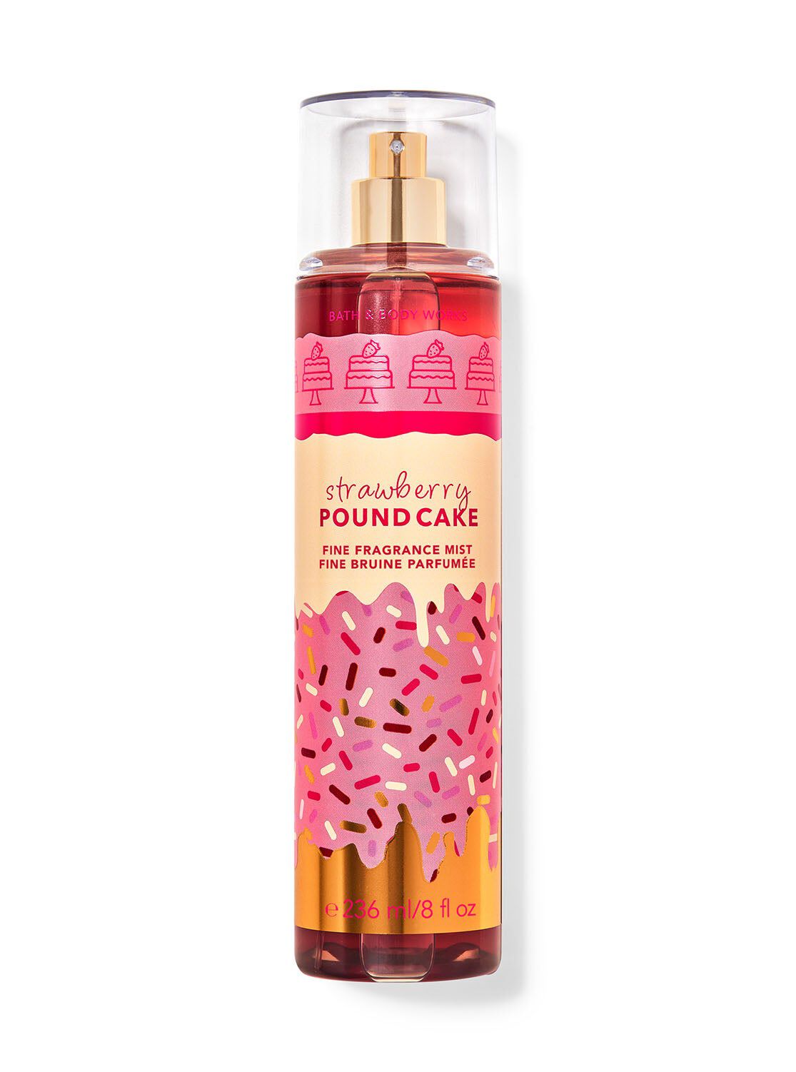 ☆BBW☆ Strawberry Pound Cake ミニ ボディミスト Buy Strawberry Pound Cake Fine Fragrance Mist Online | HK