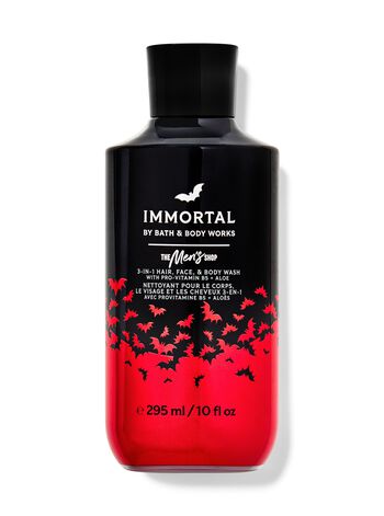 Immortal 3-in-1 Hair, Face & Body Wash 三合一洗頭水、洗面奶和沐浴露