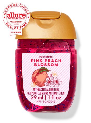 Pink Peach Blossom PocketBac Hand Sanitizer PocketBac搓手液