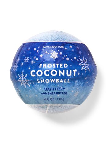 Frosted Coconut Snowball Bath Fizzy 泡泡浴球