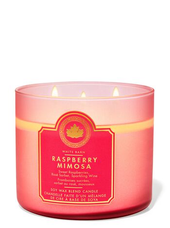 Raspberry Mimosa 3-Wick Candle 三芯蠟燭