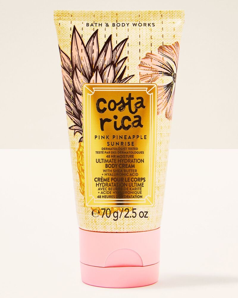 Pink Pineapple Sunrise Travel Size Ultimate Hydration Body Cream Travel Size Ultimate Hydration Body Cream