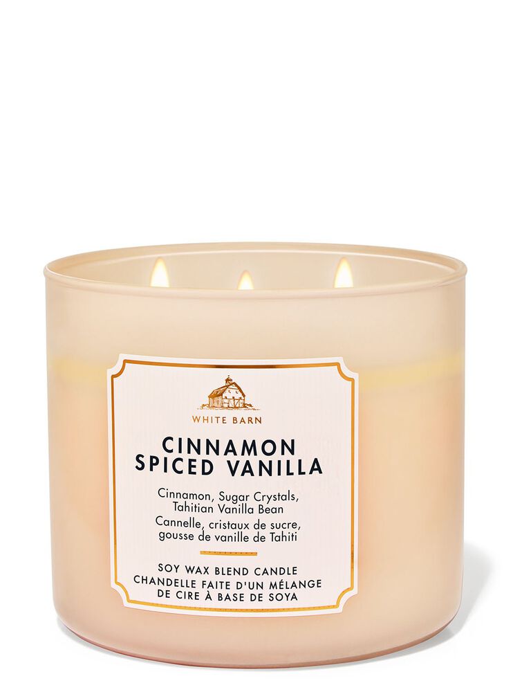 Cinnamon Spiced Vanilla 3-Wick Candle 3-Wick Candle