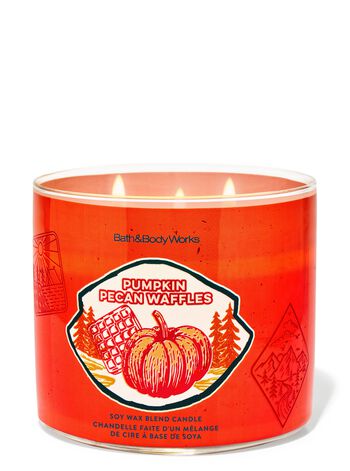 Pumpkin Pecan Waffles 3-Wick Candle 三芯蠟燭