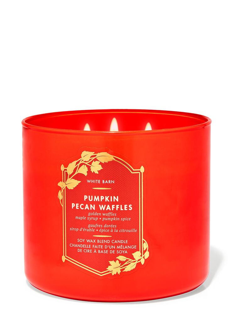 Pumpkin Pecan Waffles 3-Wick Candle 三芯蠟燭