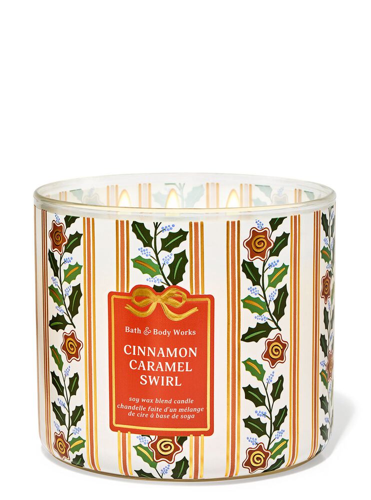 Cinnamon Caramel Swirl 3-Wick Candle 三芯蠟燭