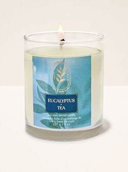 Eucalyptus + Tea Single Wick Candle image number null
