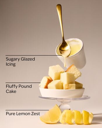 Iced Lemon Pound Cake Single Wick Candle Single Wick Candle