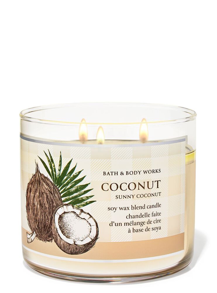 Sunny Coconut 3-Wick Candle 3-Wick Candle
