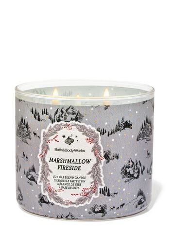 Marshmallow Fireside 3-Wick Candle 3-Wick Candle