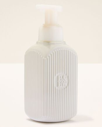 Cream Ceramic Gentle & Clean Foaming Hand Soap Dispenser 溫和泡泡潔手液座