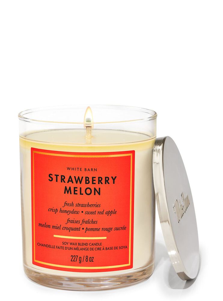 Strawberry Melon Single Wick Candle 單芯蠟燭