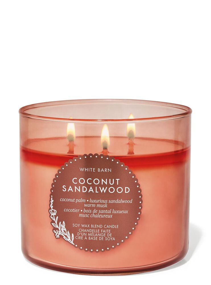 Coconut Sandalwood 3-Wick Candle 三芯蠟燭