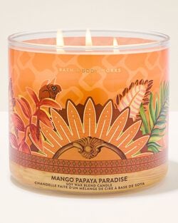 Mango Papaya Paradise 3-Wick Candle image number null