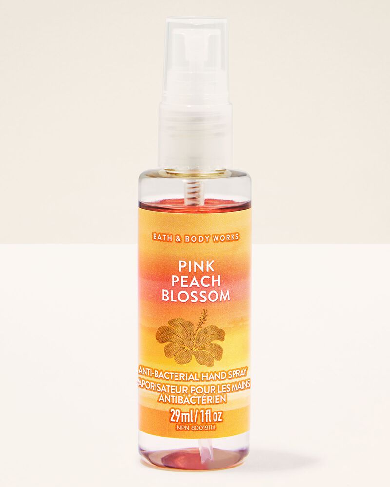 Pink Peach Blossom Hand Sanitizer Spray 消毒搓手噴霧