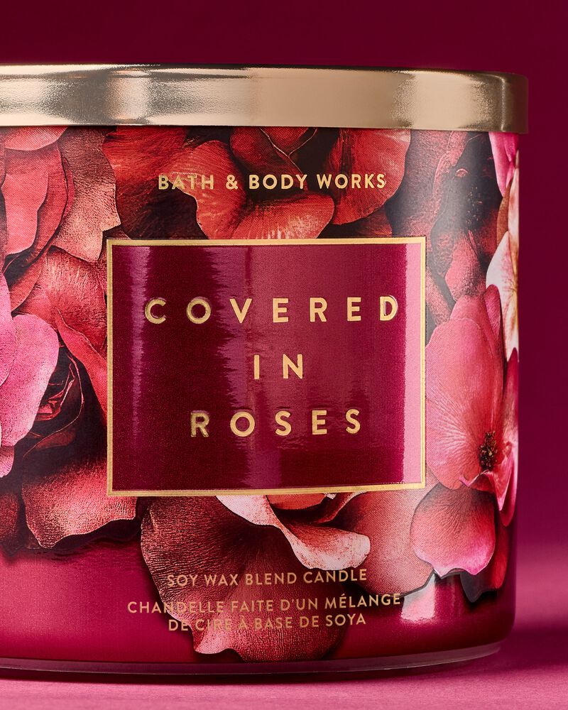 Covered In Roses 3-Wick Candle 三芯蠟燭