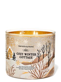 Cozy Winter Cottage 3-Wick Candle image number null