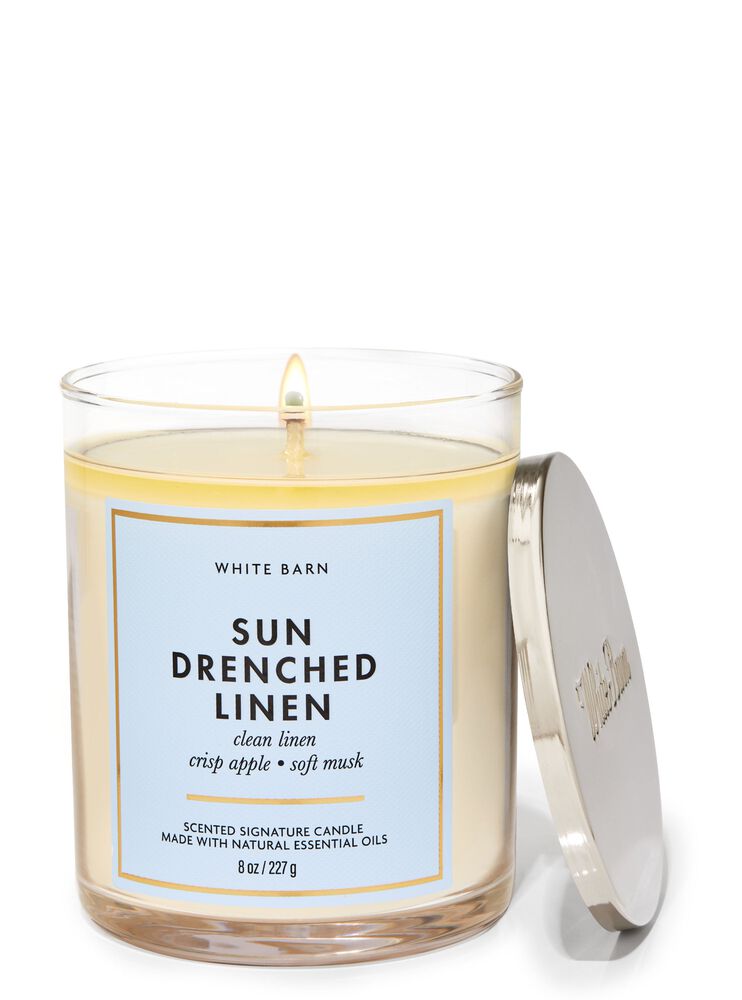 Sun-drenched Linen Signature Single Wick Candle 招牌單芯蠟燭