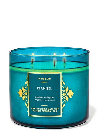 Flannel 3-Wick Candle 3-Wick Candle