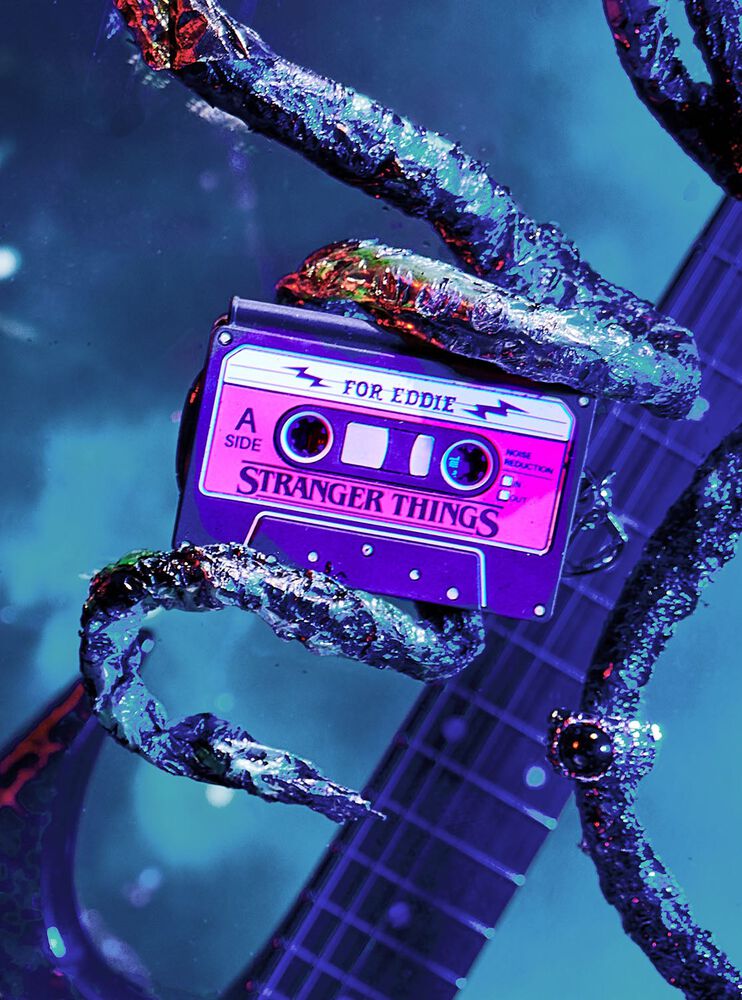 Sound-making Stranger Things Cassette Tape PocketBac Holder PocketBac Holder