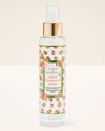 Peach Blossom & Nectar Diamond Shimmer Mist 鑽石閃粉噴霧