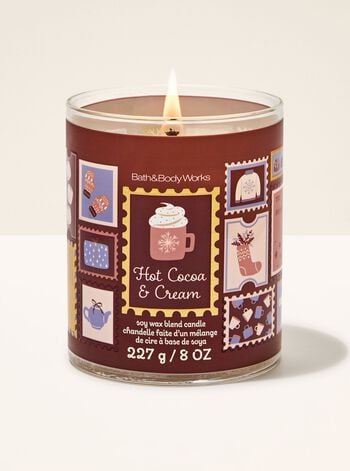 Hot Cocoa & Cream Single Wick Candle Single Wick Candle