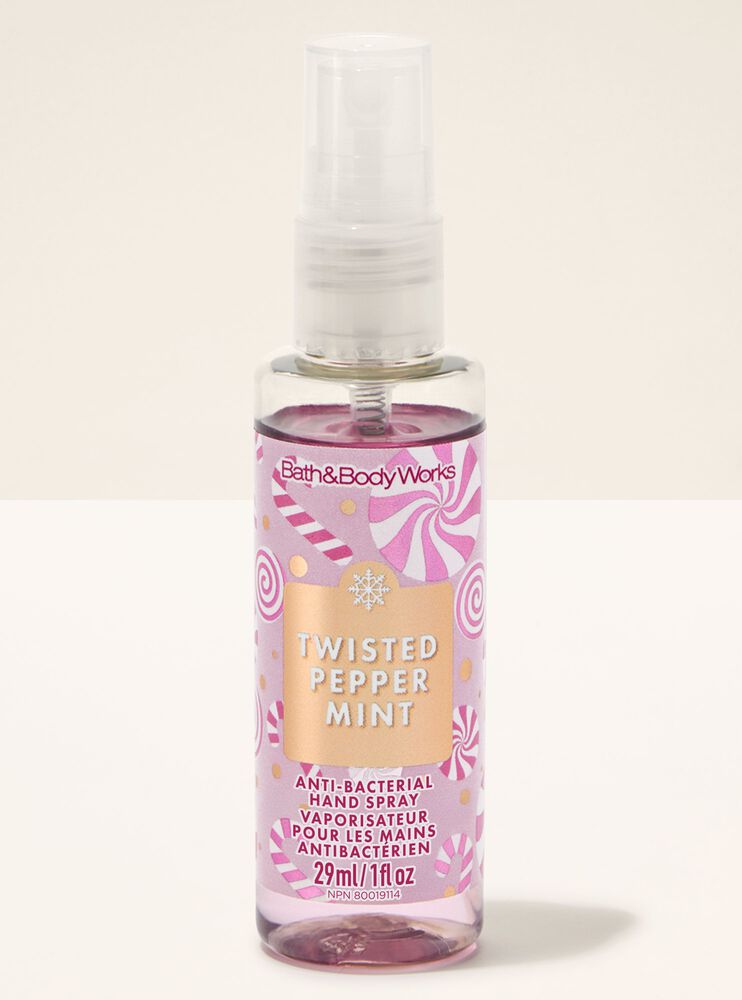 Twisted Peppermint Hand Sanitizer Spray Hand Sanitizer Spray